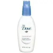 Dove Weightless Moisturizers Smooth and Soft Anti-frizz Cream, 4 Ounce (Pack of 3)