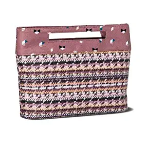 Sonia Kashuk - Cosmetic Bag Modern Pouch Broken Houndstooth MULTI-COLORED