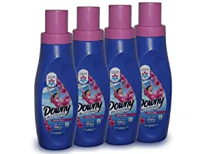 Downy Aroma Floral Liquid Fabric Softener 450ml 4 Bottle Bundle by Downy