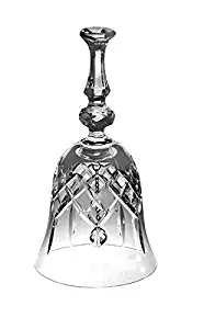 Barski - European Quality Glass - Hand Cut - Cut Crystal - Bell - 6.25"H - Made in Europe