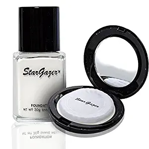 Stargazer Liquid Foundation and Pressed Powder Combo (White)