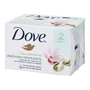 Dove Purely Pampering Pistachio Cream Beauty Bars, 4 oz, 2 count