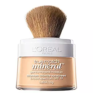 L'Oréal Paris True Match Loose Powder Mineral Foundation, Light Ivory, 0.35 oz.