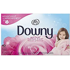 Downy Fabric Softener April Fresh Sheets, 40-count (Pack of 3)