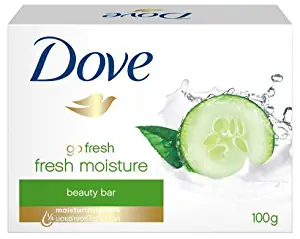 Dove Beauty Bars Go Fresh Touch Cool Moisture 24 Count, 3.52 Oz/100 Grams Each