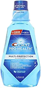 Crest Pro-Health 1 Liter Multi-Protection Refreshing Mouthwash, Clean Mint, 2.1875 Pound