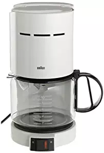 Braun KF400-WH Aromaster 10-Cup Coffeemaker, White
