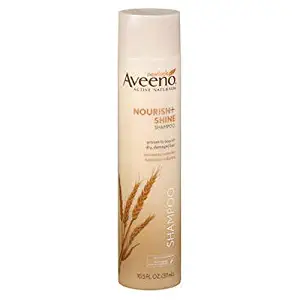 Aveeno Nourish+ Shine Illuminating Shampoo For Shiny Hair, 10.5 fl. oz (Pack of 2)