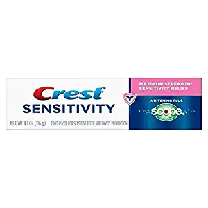 Crest Sensitivity Whitening Plus Scope Minty Fresh 4.1 oz (Pack of 3)