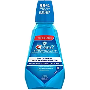 Crest Pro-Health Multi-Protection Refreshing Mouthwash, Clean Mint 8.4 Ounces (Pack of 2)