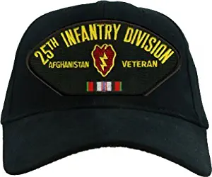 25th Infantry Division Afghanistan Veteran with Ribbons Cap