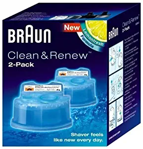 Braun Shaver Clean & Re Refill Cartridges CCR-2 60 Shaver Cleaning Cycles - 2