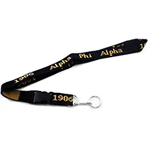 Alpha Phi Alpha Fraternity New Woven Embroidered Lanyard
