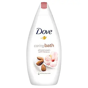 Dove Purely Pampering Almond Cream Body Wash with Hibiscus 500 ml - Pack of 6 by Dove