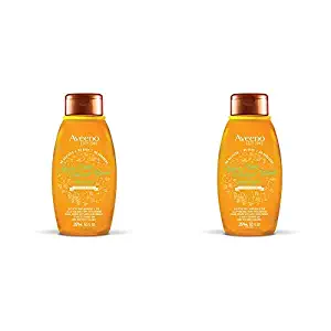 Aveeno Scalp Soothing Apple Cider Vinegar Blend Shampoo &Conditioner Set for Clarify and Shine, Sulfate Free, No Dyes or Parabens, 12 fl. oz
