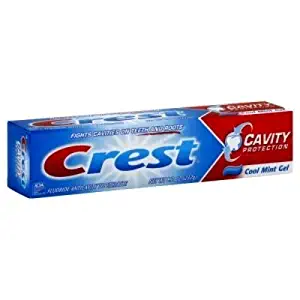 Crest Cavity Protection Toothpaste Gel Cool Mint 8.20 oz (Pack of 12)