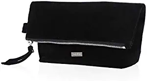 Laline Black Velvet Bag for Your Makeup and Cosmetics