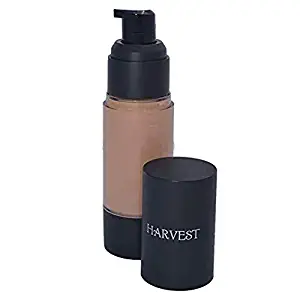 Harvest Natural Beauty - Perfecting Organic Liquid Foundation - Color Adjusting and Nourishing - 100% Natural and Certified Organic - Non-Toxic, Vegan and Cruelty Free (Porcelain)