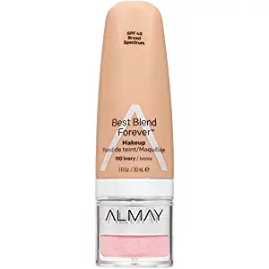 Almay Best Blend Forever Foundation, Ivory, 1 fl. oz, SPF 40 Broad Spectrum