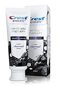 Crest Toothpaste 4.1 Ounce Whitening Therapy Charcoal (Pack of 2)