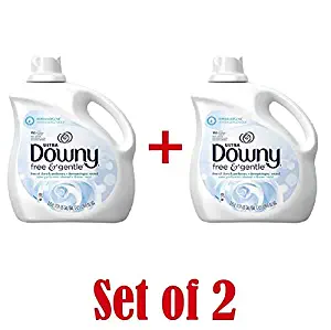 Ultra Fabric Softener Free and Gentle Liquid 150 Loads, 129-Ounce (Set of 2)