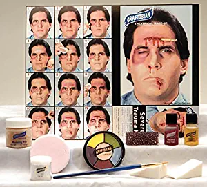 Graftobian Professional Severe Trauma Makeup Kit for Special Effects