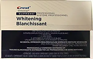 Crest Whitestrips Supreme Professional Strength 84 strips Personal Healthcare / Health Care