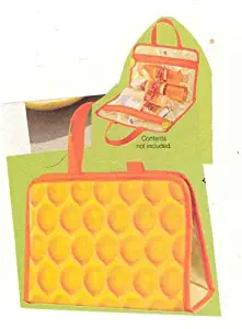 Avon CITRUS Travel Bag / Makeup Case (yellow/orange)