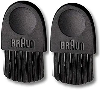 Shaving Brush - Braun 67030939 Basic Electric Shaver Cleaning Brush 6cm (2 pcs)