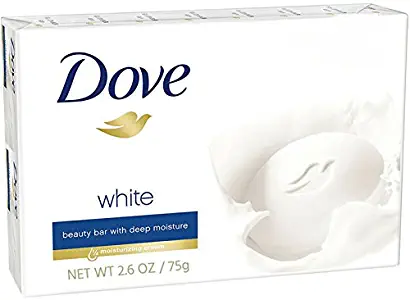 Dove White Beauty Bar with Deep Moisture 2.6 oz (Pack of 3)
