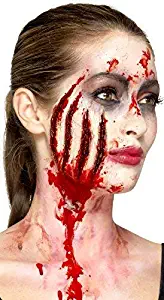 Halloween Bloody Claw Wound Mark Special Effects Horror Gore Make Up Fancy Dress Costume Outfit Accessory Scar