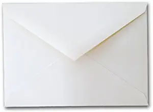 White 4 Bar Rsvp Envelopes - 250 Pack