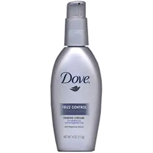 Dove Frizz Control Therapy Taming Cream, 4 Ounce (Pack of 3)