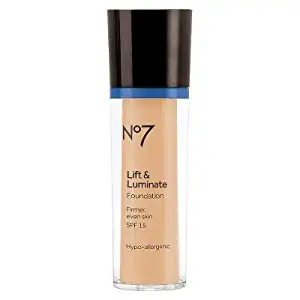 Boots No7 Lift & Luminate Foundation SPF 15 Honey - 1oz Honey