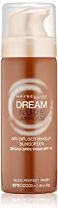 Maybelline New York Dream Nude Airfoam Foundation,370 cocoa, 1.6 Ounce (2 PACK)