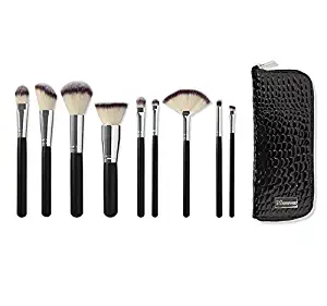 Morphe 9 Piece Deluxe Vegan MakeUp Brush Set (Set 502)