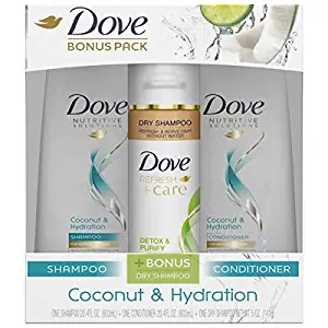 Dove Nutritive Solutions Shampoo & Conditioner Coconut Hydration 20.4oz