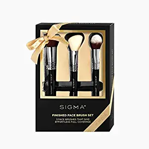 Sigma Beauty Finished Face Brush Set, 3 Brushes