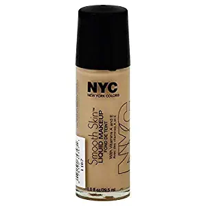 NYC New York Color Smooth Skin Liquid Makeup Barely Beige 678 by N.Y.C.