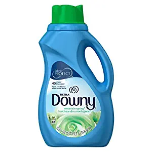 Downy Ultra Concentrated Fabric Softener, Mountain Spring, 34 oz by Downy