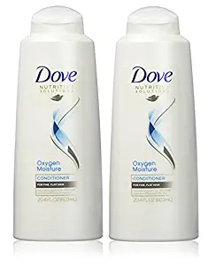 Dove Conditioner Oxygen Moisture, 20.4 Ounce (2 Pack)