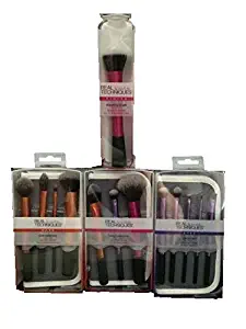 Real Techniques Starter, Core & Travel sets each come with a Case and a Stippling Brush-Total 13 Brushes