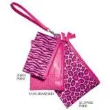 AVON Animal Instinct Cosmetic 3 Piece Bag Set