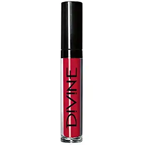 Divine Skin & Cosmetics -Fierce Colors & A Long Lasting Formula - Liquid Lipstick - Cherry Bomb