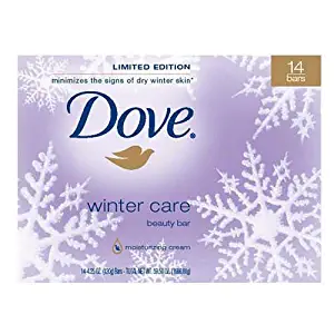 Dove Winter Care Beauty Bars Limited Edition, 14 Count