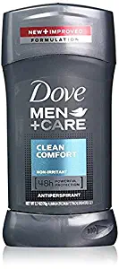 Dove Men+Care Clinical Antiperspirant Deodorant Stick 2.6oz (9-Pack, Clean Comfort)