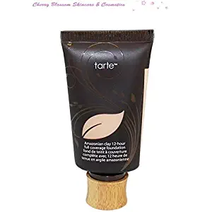 Tarte Amazonian Clay 12-hour Full Coverage Foundation Broad Spectrum Spf 15 Sunscreen, Fair Beige, 1.7 Oz