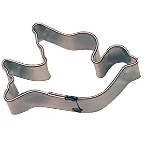 Miniature Dove Tin Cookie Cutter 1.5 in M151 - Foose Cookie Cutters - US Tin Plate Steel