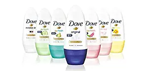 Dove Roll Anti Perspirant (Mix with avalable kinds, 6X50Ml/1.7 Oz)