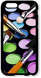 iPhone 6 Case AOFFLY Makeup Palette Black PC Hard Case For Apple iPhone 6 4.7Inch